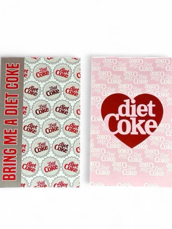 Coca Cola Other - VIRAL DIET COKE NOTEBOOK SET (2-PACK JOURNALS)